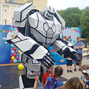 Трёхметовый шоу-робот RoboTop. Аренда робота. Робот на мероприятие. Робот на праздник. Шоу робот. Шоу роботов в Москве.